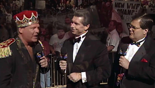 Jerry Lawler Vince McMahon Jim Ross 1995