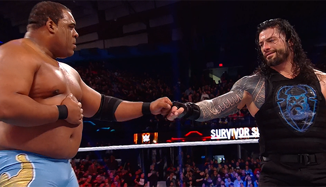 WWE Keith Lee Roman Reigns Survivor Series