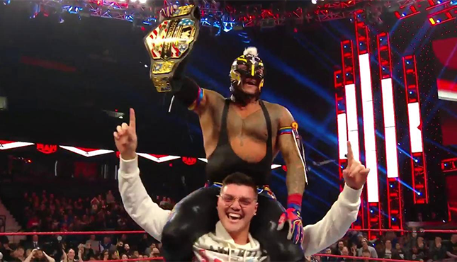 Rey Mysterio WWE Raw 11-25-19