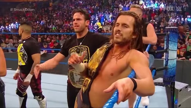 WWE NXT declare War on Smackdown Adam Cole