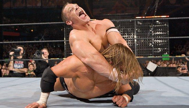 WrestleMania 22 John Cena Triple H