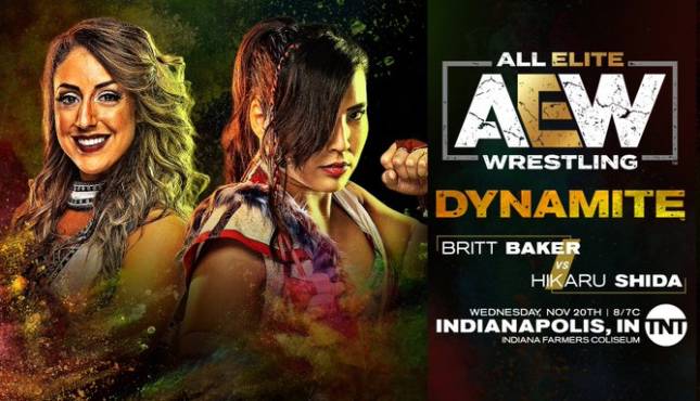 Britt Baker Hikaru Shida AEW Dynamite