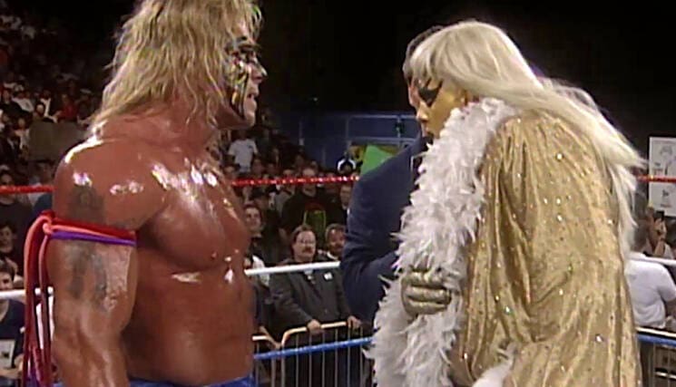 Dustin Rhodes Ultimate Warrior Goldust