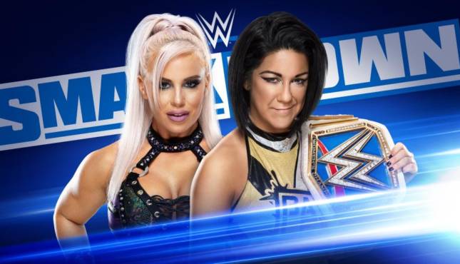 Resultado de imagem para bayley vs dana brooke smackdown 20 dec