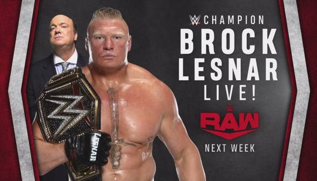 Brock Lesnar Raw