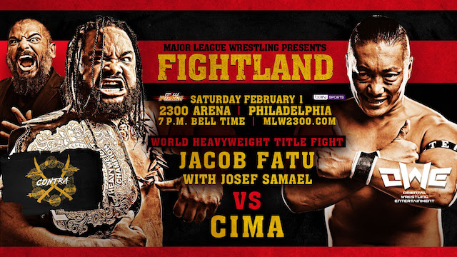 MLW Fightland Jacob Fatu vs. CIMA