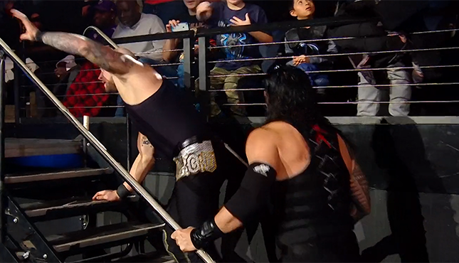 Roman Reigns King Corbin WWE TLC