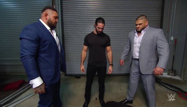 Seth Rollins Authors of Pain WWE Raw