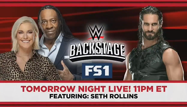Seth Rollins WWE Backstage