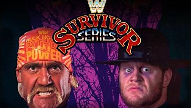 Undertaker vs hogan discount survivor series 1991