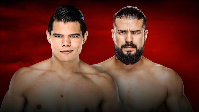 WWE TLC Kickoff Andrade vs. Humberto Carrillo