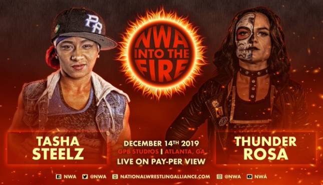 Tasha Steelz Thunder Rosa NWA Into the Fire