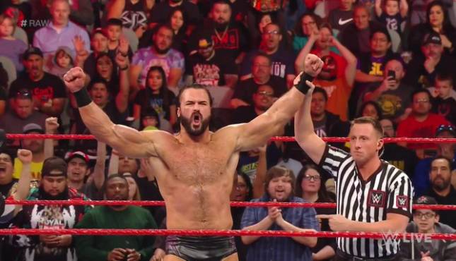 Drew McIntyre WWE Raw 12720