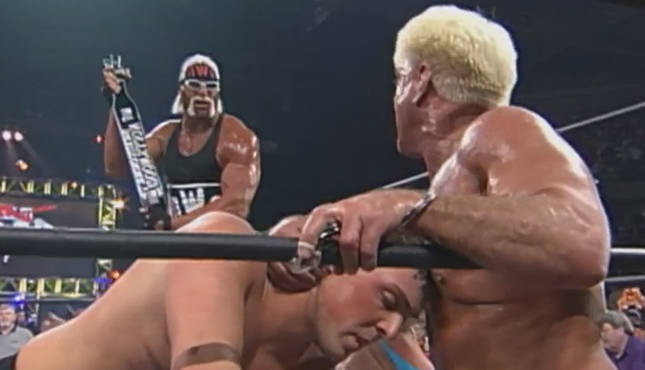Hulk Hogan Ric Flair David Flair WCW Souled Out