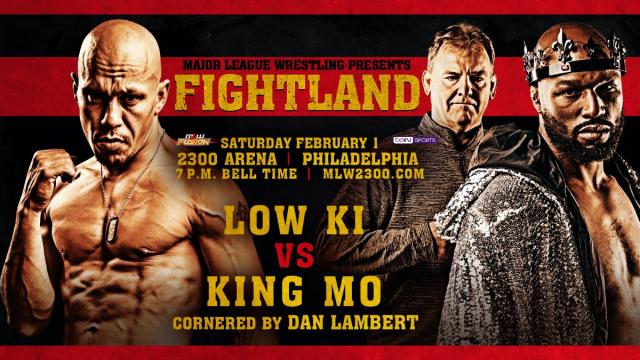 MLW Fightland Low Ki vs. King Mo