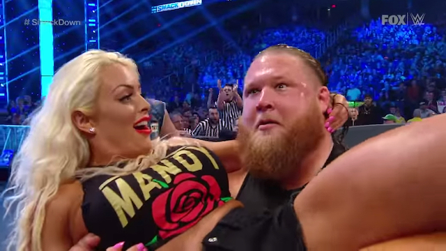 WWE Smackdown Otis and Mandy Rose