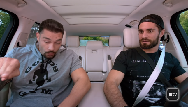 Roman Reigns Seth Rollins Carpool Karaoke