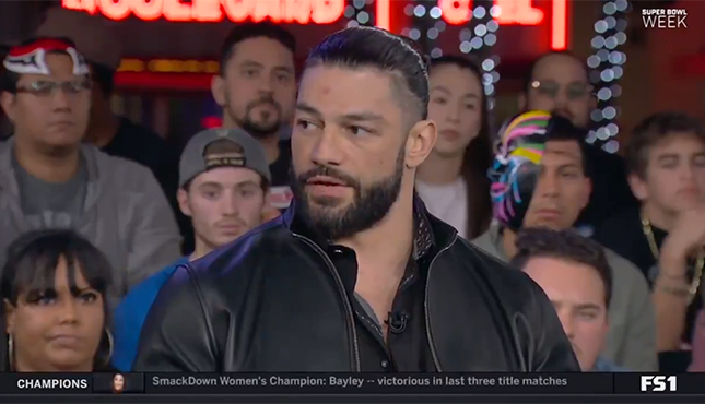 Roman Reigns WWE Backstage