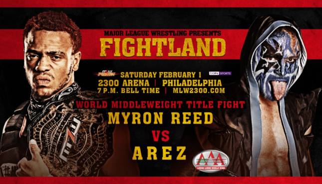 Arez Myron Reed MLW Fightland