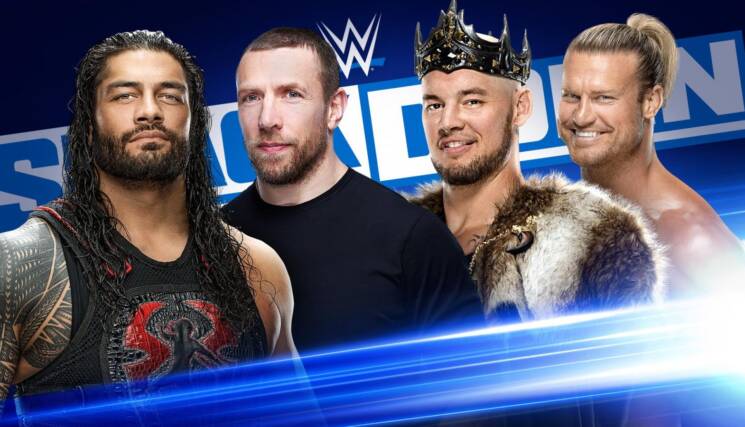 Roman Reigns Daniel Bryan Baron Corbin Dolph Ziggler WWE Friday Night Smackdown