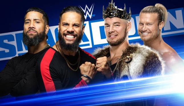 The Usos Baron Corbin Dolph Ziggler WWE Smackdown