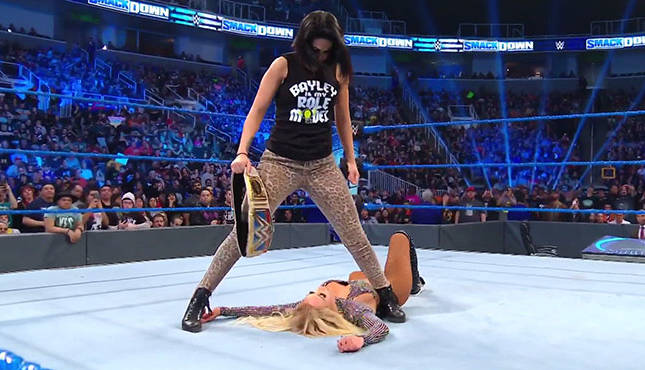 Bayley Carmella Smackdown