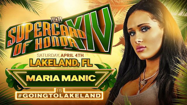 Maria Manic Supercard of Honor