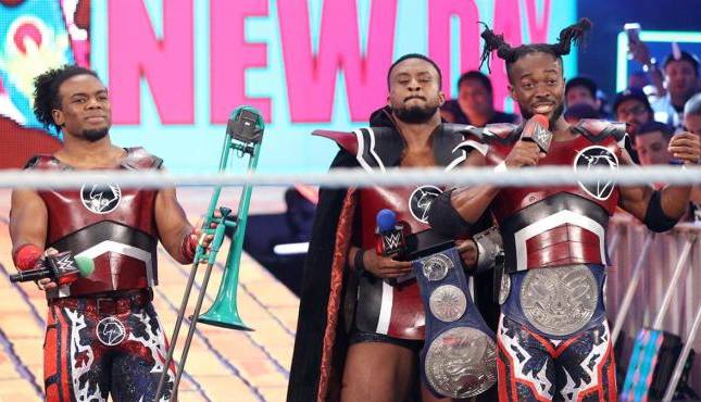 New Day SummerSlam 2017 Big E.