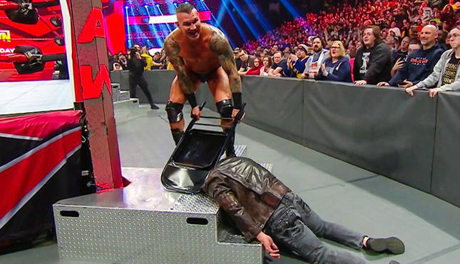 Randy Orton Matt Hardy WWE Raw
