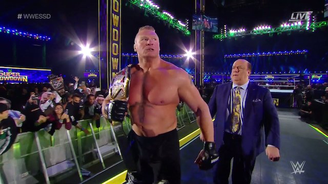 WWE SUper ShowDown - Brock Lesnar