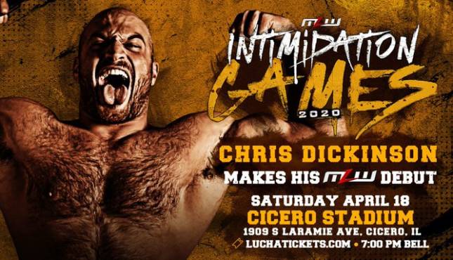 MLW Intimidation Games Chris Dickinson