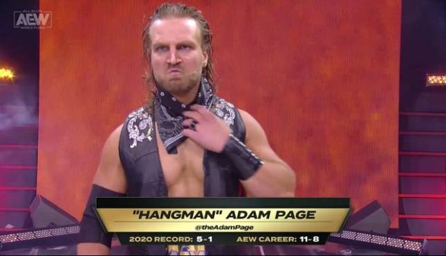 Hangman Page AEW Revolution