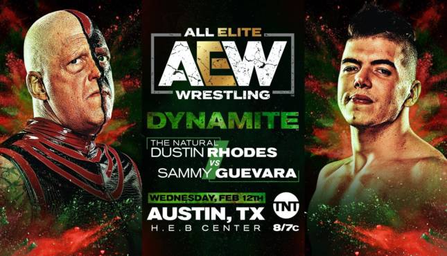 Dustin Rhodes vs. Sammy Guevara Announced For This Week's AEW Dynamite ...