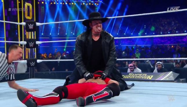 The Undertaker WWE Super Showdown