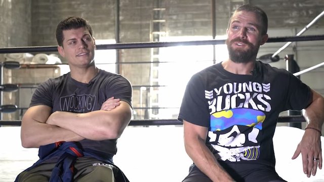 Cody Rhodes and Stephen Amell, Heels
