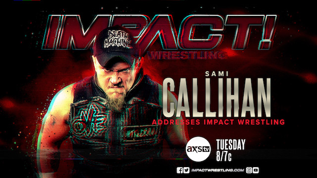 Sami Callihan Impact Wrestling 3-28-2020