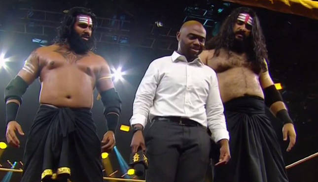 Malcolm Bivens Saurav Gurjar Rinku Singh NXT WWE