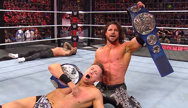 WWE The Miz John Morrison Elimination Chamber