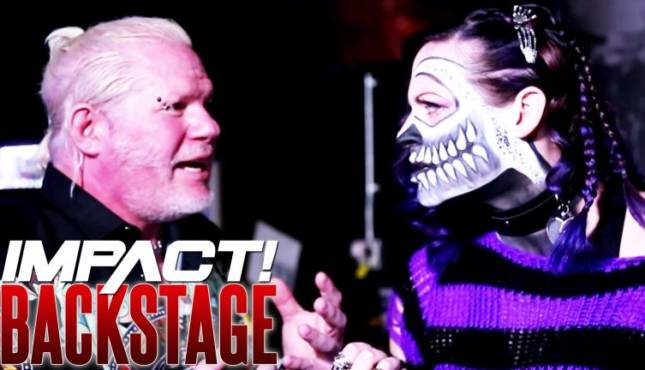 Raven Rosemary Impact Backstage