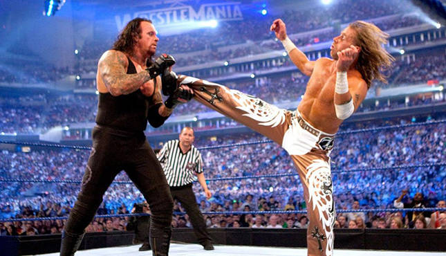 WWE SHawn Michaels Undertaker WrestleMania 25