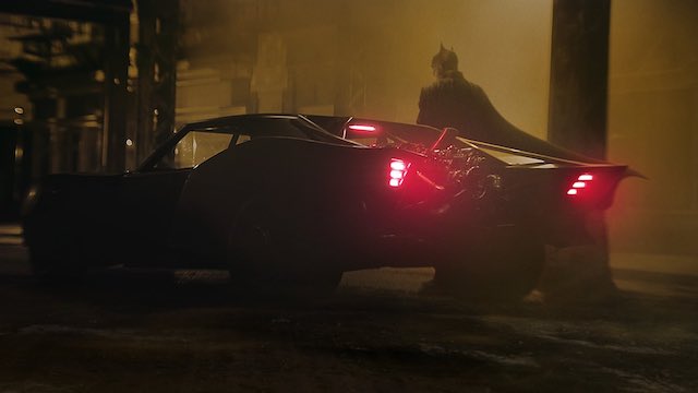 The Batman Batman and Batmobile