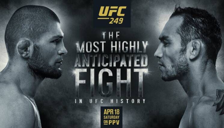 UFC 249 Khabib Tony Ferguson