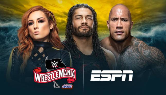 WWE Wrestlemania ESPN