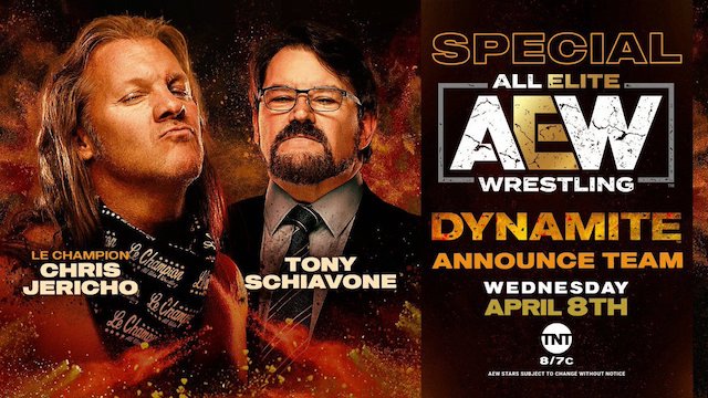 AEW Dynamite Chris Jericho Tony Schiavone, Tony Khan