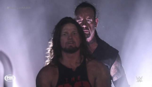 Undertaker reappears