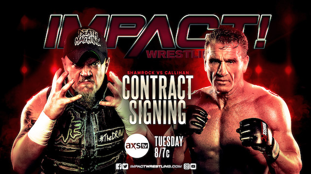 contract Impact Wrestling - Sami Callihan and Ken Shamrock