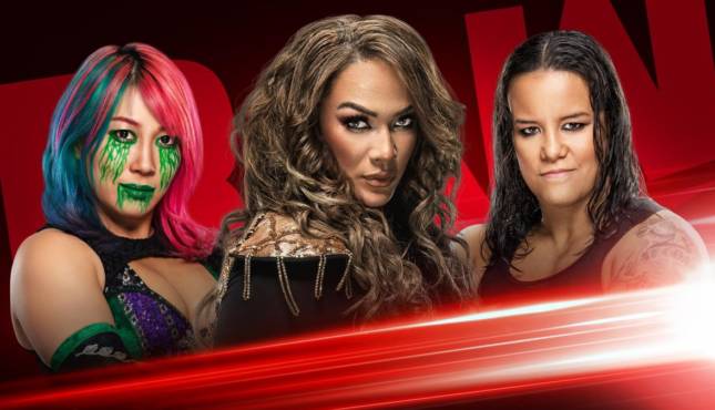 WWE RAW Nia Jax Asuka Shayna Baszler