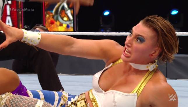 157 Woman wrestles with Triple-H boobs & a tattoo more effective than  birth-control!