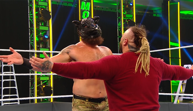 Adam Scherr WWE Braun Strowman Bray Wyatt Money in the Bank