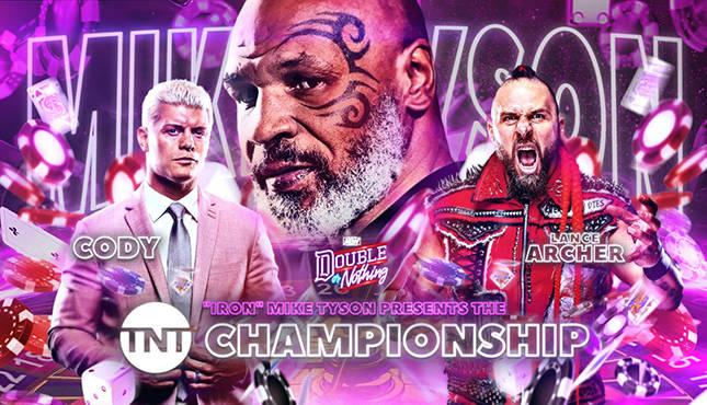 Mike Tyson AEW Double or Nothing TNT Championship